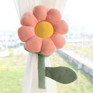 花朵窗帘扣环挂环挂钩圈固定器装饰绑带收拢扎束带绑饰配件小饰品