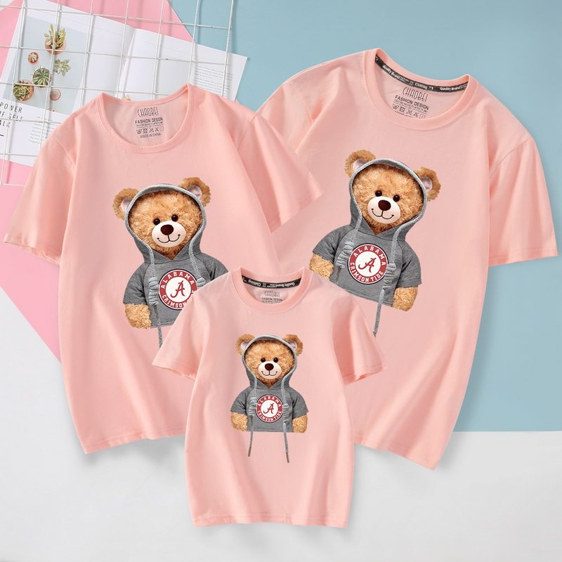 亲子装夏装2021新款潮母女装一家三口四口短袖T恤幼儿园班服园服,童装/婴儿装/亲子装,亲子装/亲子时装,淘宝优惠券,粉丝福利购,淘宝优惠卷