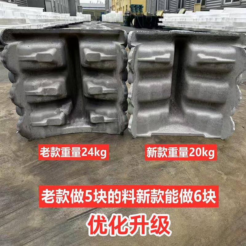 仿古中式墙头墙帽模具混凝土水泥围墙一体压顶瓦摸具院墙装饰建筑