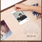 照片墙毛毡墙贴娃娃墙毛毡板diy装 饰创意免打孔相册墙 饰照片墙装