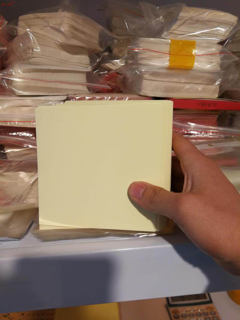 泽一家膏托贴蜡光纸热熔胶马来胶用隔离膜硅油纸转移贴一千张包邮