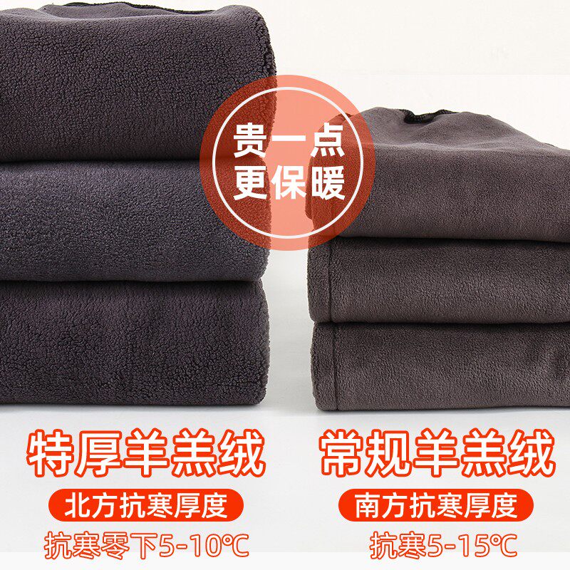 女童特厚打底裤加绒加厚一体绒冬季外穿靴裤弹力高腰黑色儿童裤子