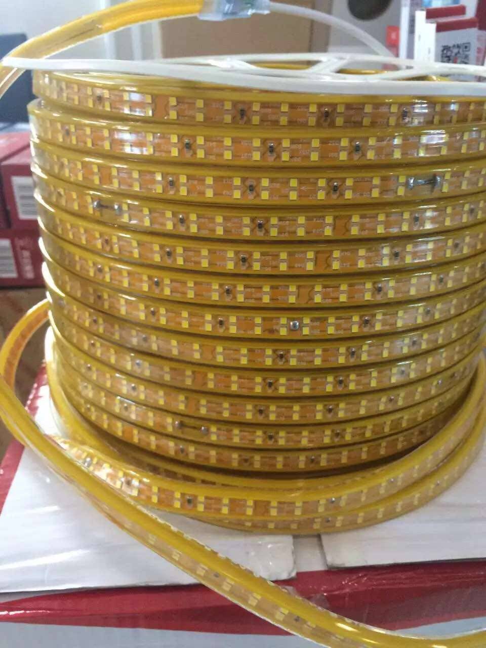 开尔2835 LED 220V灯带 双排铜线led贴片灯带 灯槽 背景墙装饰灯,家装灯饰光源,室外LED灯带,淘宝优惠券,粉丝福利购,淘宝优惠卷