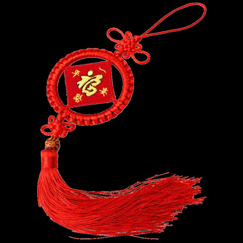 中国结挂件小号挂饰吊坠新中式精致小圆形福字客厅大号装饰葫芦丝