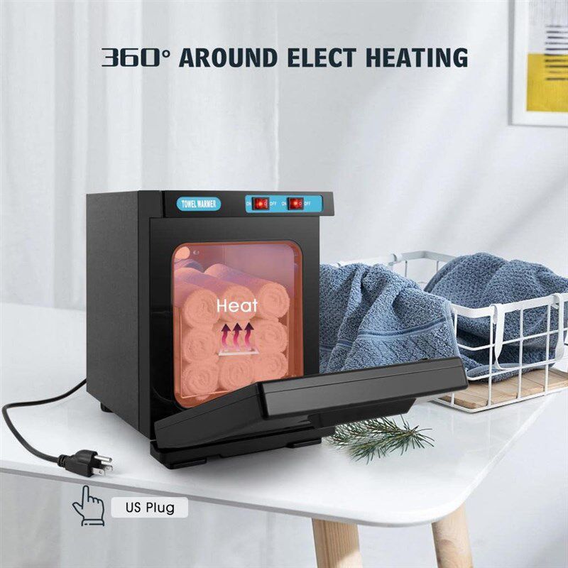 新款毛巾消毒柜5L工具器具加热杀菌柜美发餐饮店便携柜式智能设备