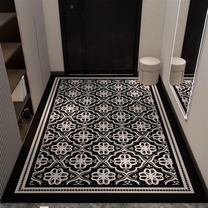 入户门垫高级轻奢地垫家用地毯耐脏防滑客厅玄关大门进门口脚垫子,居家布艺,入户地垫,淘宝优惠券,粉丝福利购,淘宝优惠卷