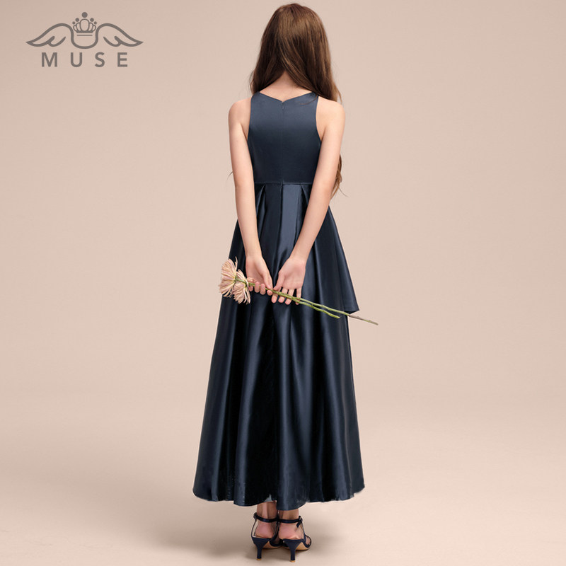 儿童钢琴演奏礼服高端女公主演出礼服裙女童主持表演演出服中大童