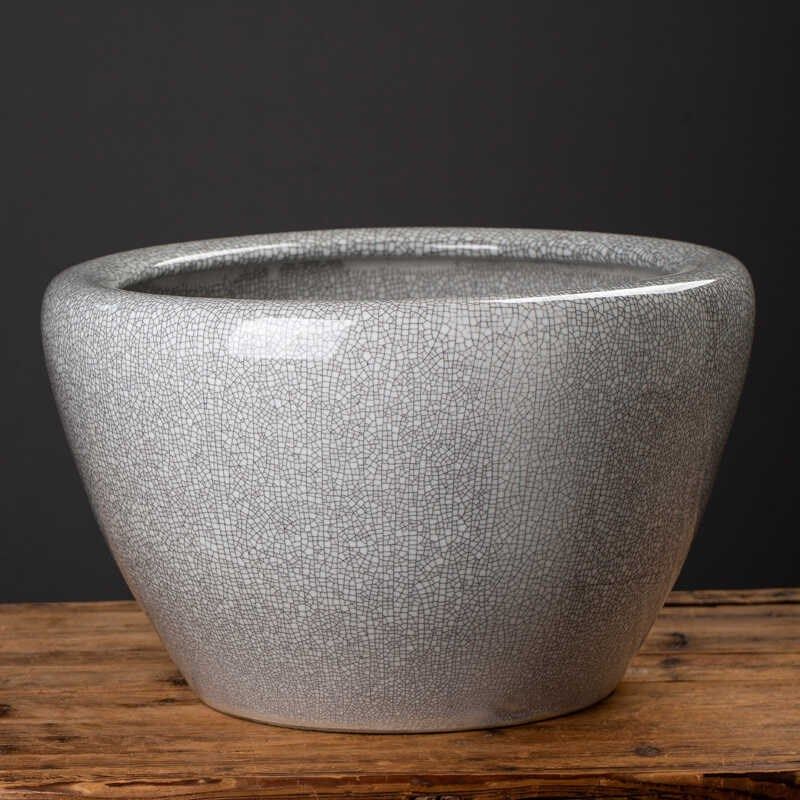 景德镇陶瓷裂纹釉鱼缸开片养金鱼缸乌龟缸睡莲盆荷花缸碗,宠物/宠物食品及用品,底柜/落地缸,淘宝优惠券,粉丝福利购,淘宝优惠卷