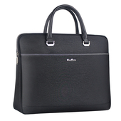 五金手提公文包拉链式 帆布资料袋商务会议文件袋电脑包加厚多功能