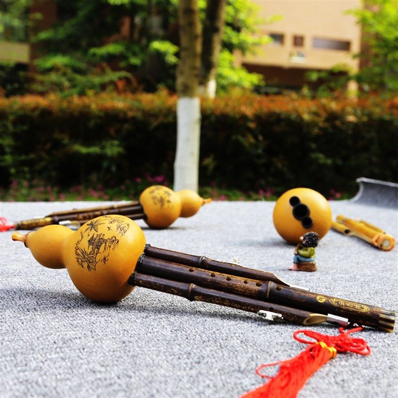 云乐坊 紫竹 葫芦丝 初学者 c调 降b调 F调 小学生 儿童入门 乐器