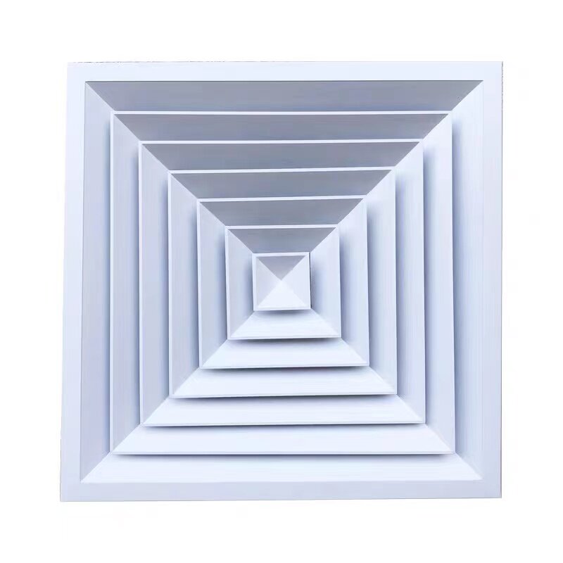 铝合金集成吊顶铝扣板吊顶出风口600石膏板回风口矿棉板排风口