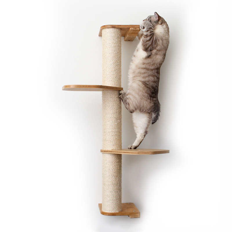 实木猫墙猫爬架太空舱猫跳台挂墙挂壁式猫跳墙猫窝猫爬柱跳板组合,宠物/宠物食品及用品,猫爬架,淘宝优惠券,粉丝福利购,淘宝优惠卷