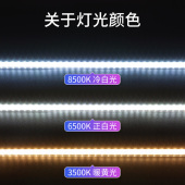 220vLED点菜柜蛋糕展示柜货架商超饮料冰箱陈列柜防水硬灯管条带