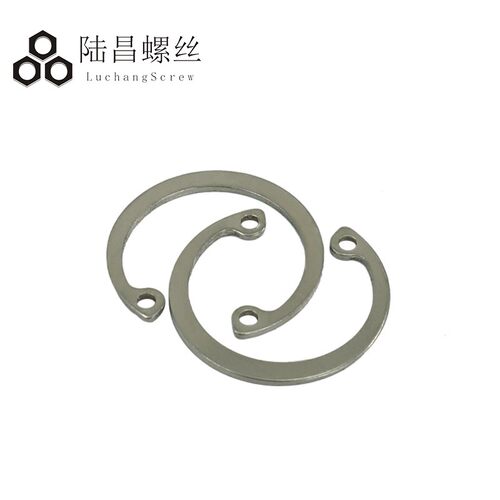 正宗304不锈钢 GB893孔用挡圈 孔用卡簧 内卡 C型挡圈 40-88