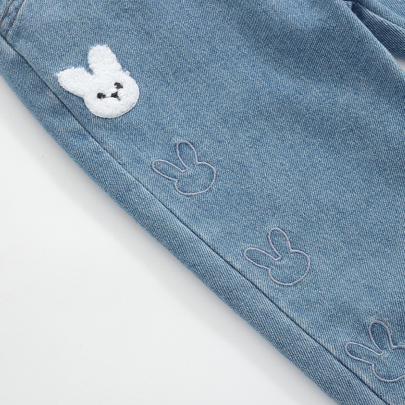 女童牛仔裤春秋款儿童秋装长裤小女孩休闲裤新品童装宝宝秋季裤子,童装/婴儿装/亲子装,儿童牛仔裤,淘宝优惠券,粉丝福利购,淘宝优惠卷