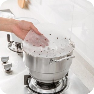 包邮烘焙用纸蒸笼纸垫油纸点心包子纸不粘蒸馒头纸蒸笼布400张