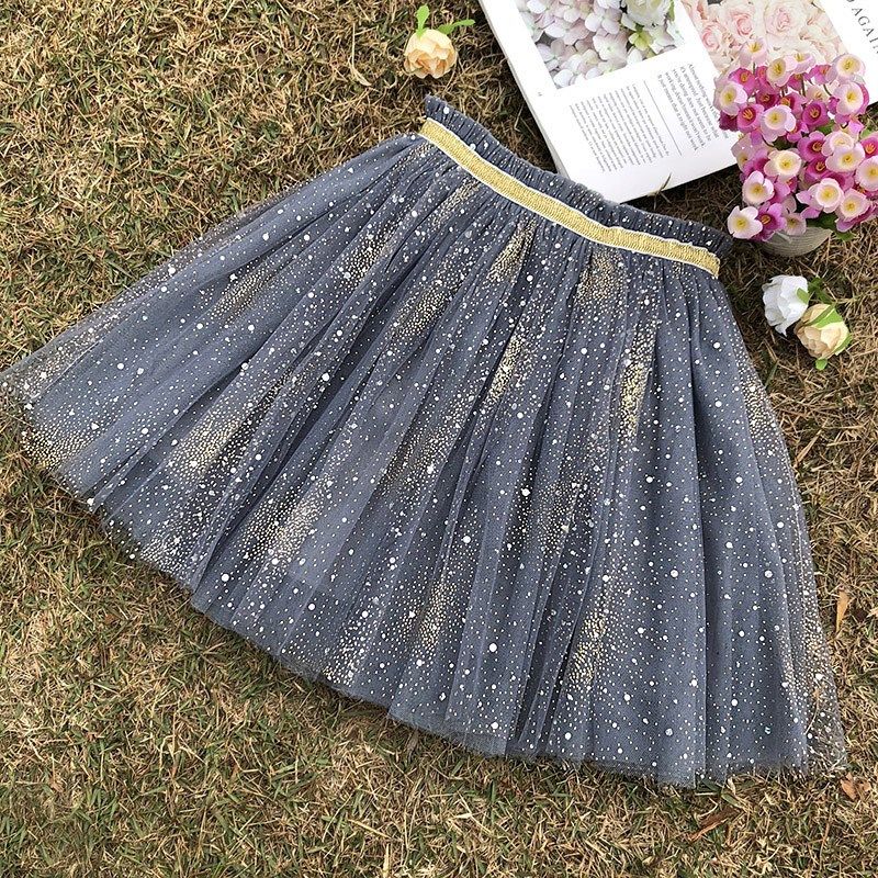 洋气星空女童半身裙2025夏季闪闪百褶裙子女宝蓬蓬裙儿童网纱短裙,童装/婴儿装/亲子装,半身裙,淘宝优惠券,粉丝福利购,淘宝优惠卷