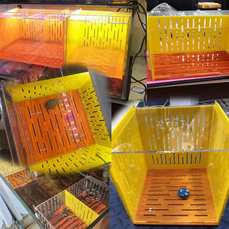 乌龟隔离盒蛋龟发色盒亚克力木纹石纹透明白色窄桥萨尔文生长盒,宠物/宠物食品及用品,其它水族用具设备,淘宝优惠券,粉丝福利购,淘宝优惠卷