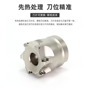 ASR06 50 63 快进给铣刀盘EPNW0603N8铣刀盘 近似R2抗震 高效刀盘