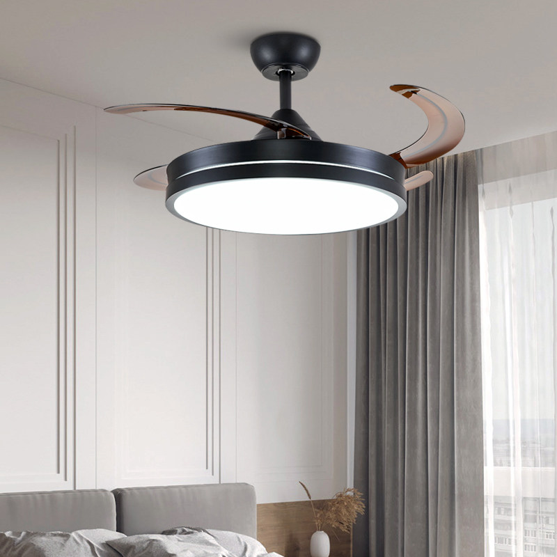 简约隐形风扇灯吊扇灯大风力客厅卧室餐厅家用一体带灯电风扇吊灯,家装灯饰光源,客厅吊灯,淘宝优惠券,粉丝福利购,淘宝优惠卷