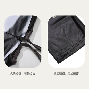 万圣节曼达洛人cos衣服银河赏金猎人儿童男演出服星球大战连体服