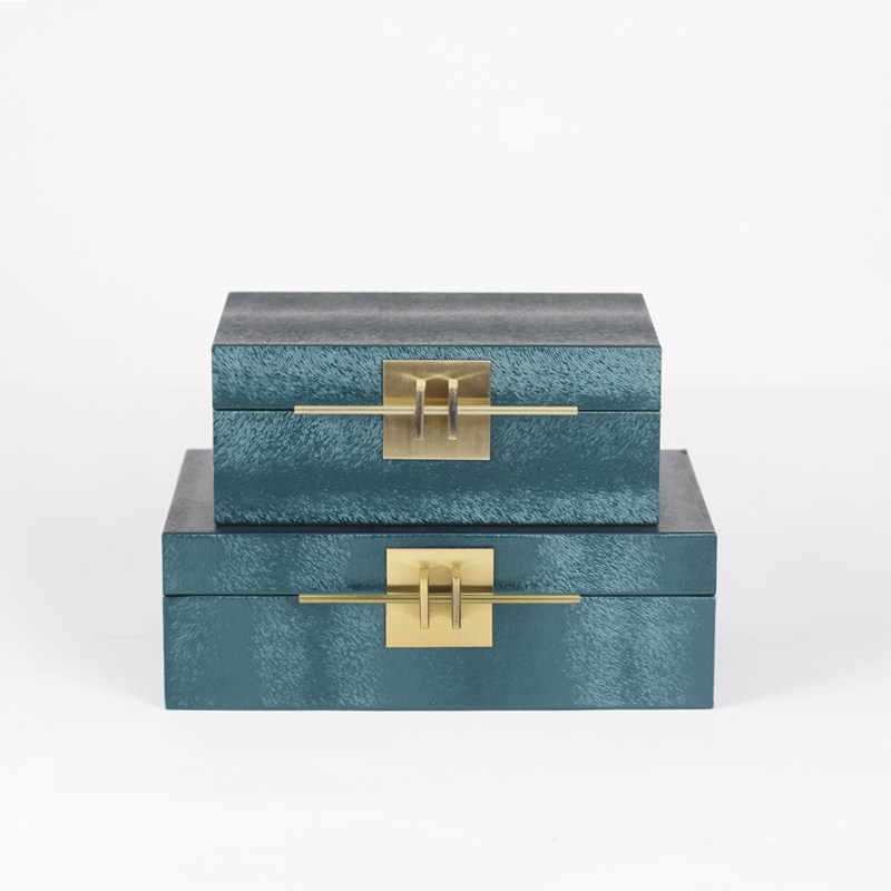 新中式绿色首饰盒饰品盒摆件酒店样板间家居客厅卧室梳妆柜装饰品,家居饰品,饰品盒,淘宝优惠券,粉丝福利购,淘宝优惠卷