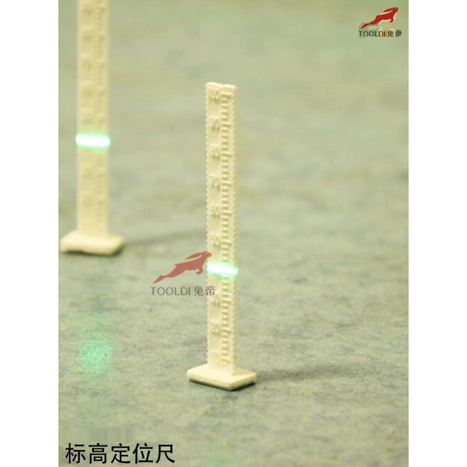 兔帝石膏基自流平水泥施工工具用水平标高尺 标高打点尺高度标注