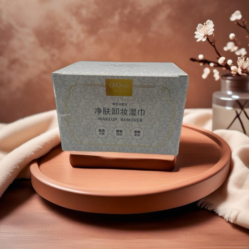 七七娜净肤卸妆湿巾独立单片装一次性深层清洁无刺激脸部免洗便携