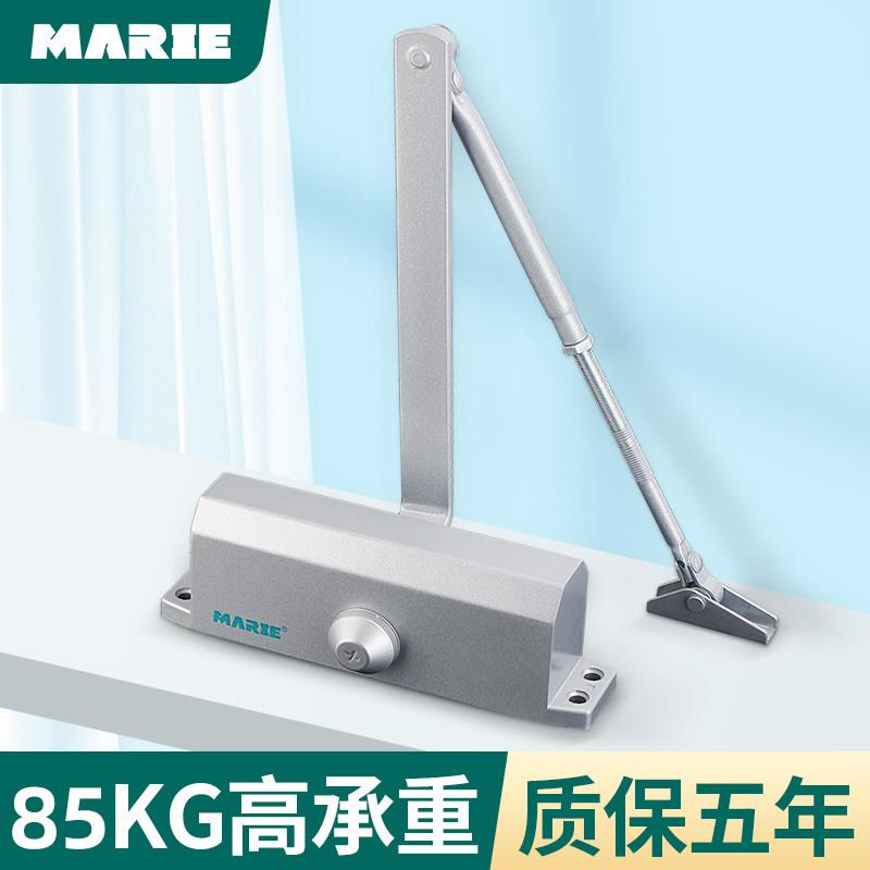 缓冲闭门器家用木门液压90度定位自动关门器弹簧大号家用重型85KG