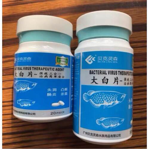 贝克灵森大白片观赏鱼用