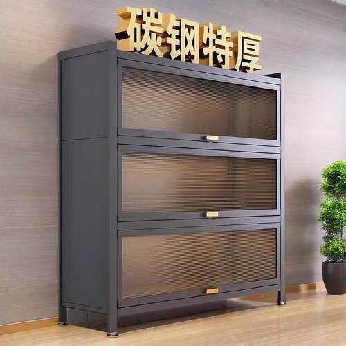 厨房多功能置物架家用一体落地整体橱柜多层微波炉收纳调料品置物