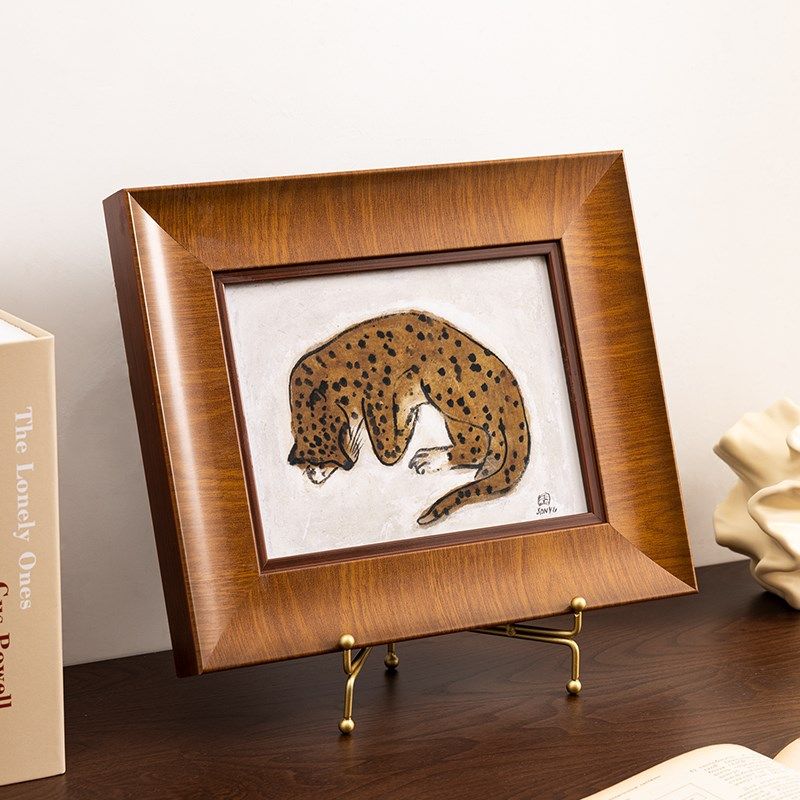 实木中古风装饰画diy拼图油画空框装裱法式复古高端相框挂墙定制,家居饰品,相框/画框,淘宝优惠券,粉丝福利购,淘宝优惠卷