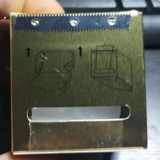 保鲜膜铝箔美发唇膜覆盖膜通用锯条马口铁材质