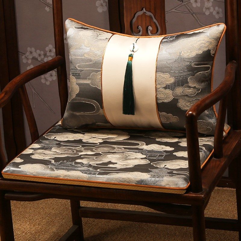 新款中式红木家具茶椅垫太师椅坐垫四季通用防滑透气椅子座垫定制,居家布艺,椅垫,淘宝优惠券,粉丝福利购,淘宝优惠卷