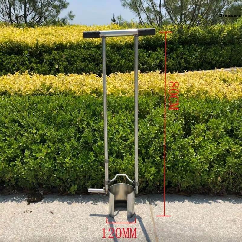 12移栽神器挖苗器打洞器挖洞铲移苗器地膜打孔器120口径厂家