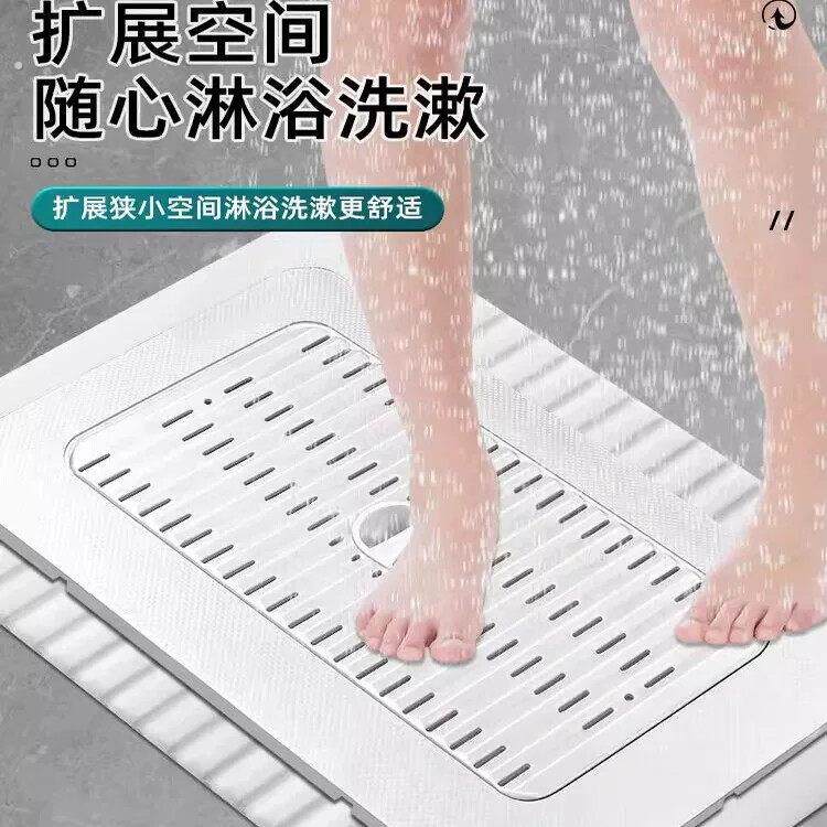 蹲便器盖板厕所密封盖防臭堵臭器卫生间通用挡板蹲坑蹲厕防掉防滑