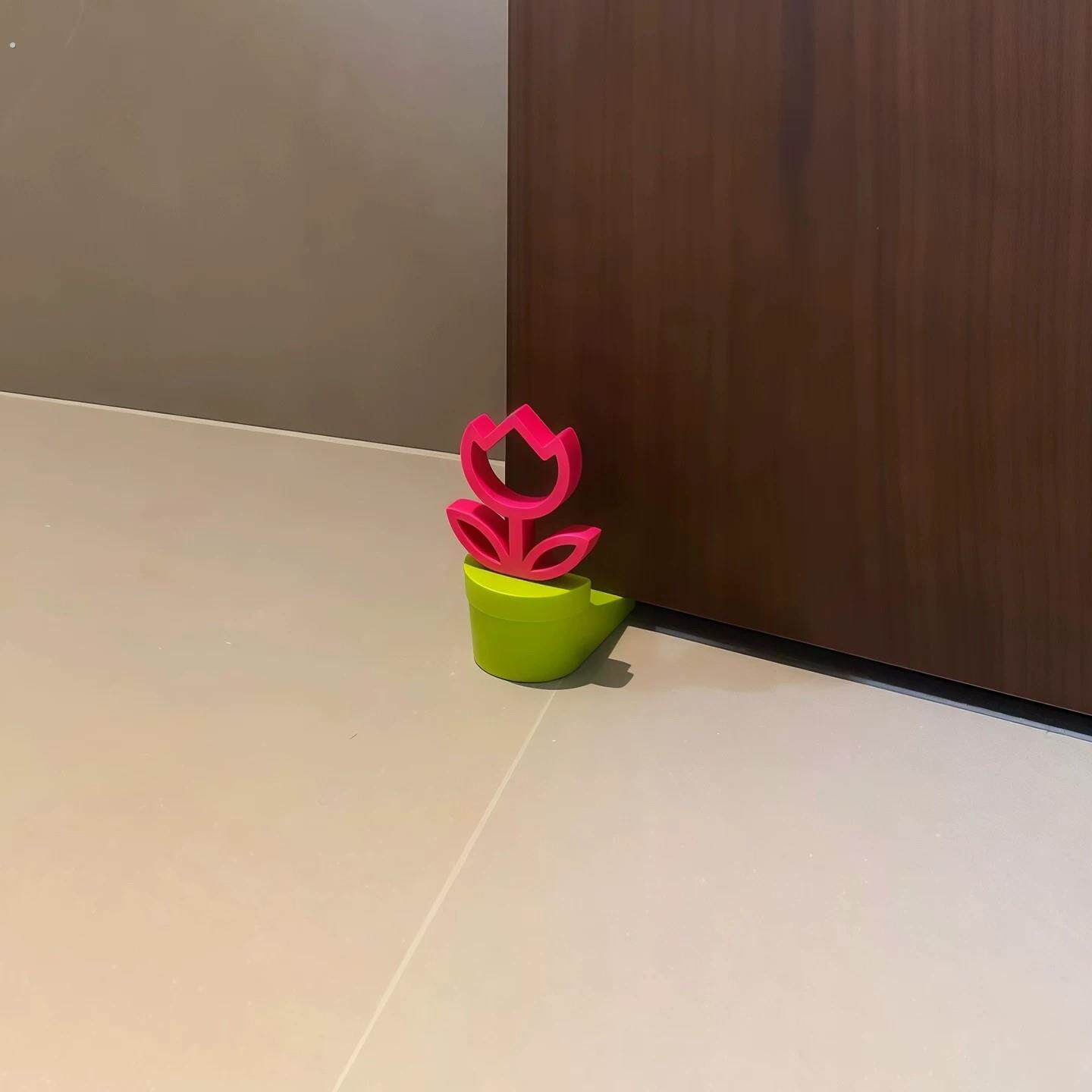 【新家的100个快递】创意可爱挡门器门阻防风顶门器固定门挡装饰