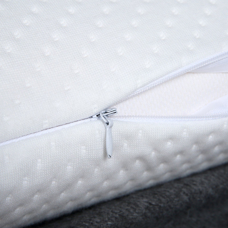 针织棉乳胶枕芯助眠按摩单人枕护颈枕防螨枕头48*74cm定型侧睡枕