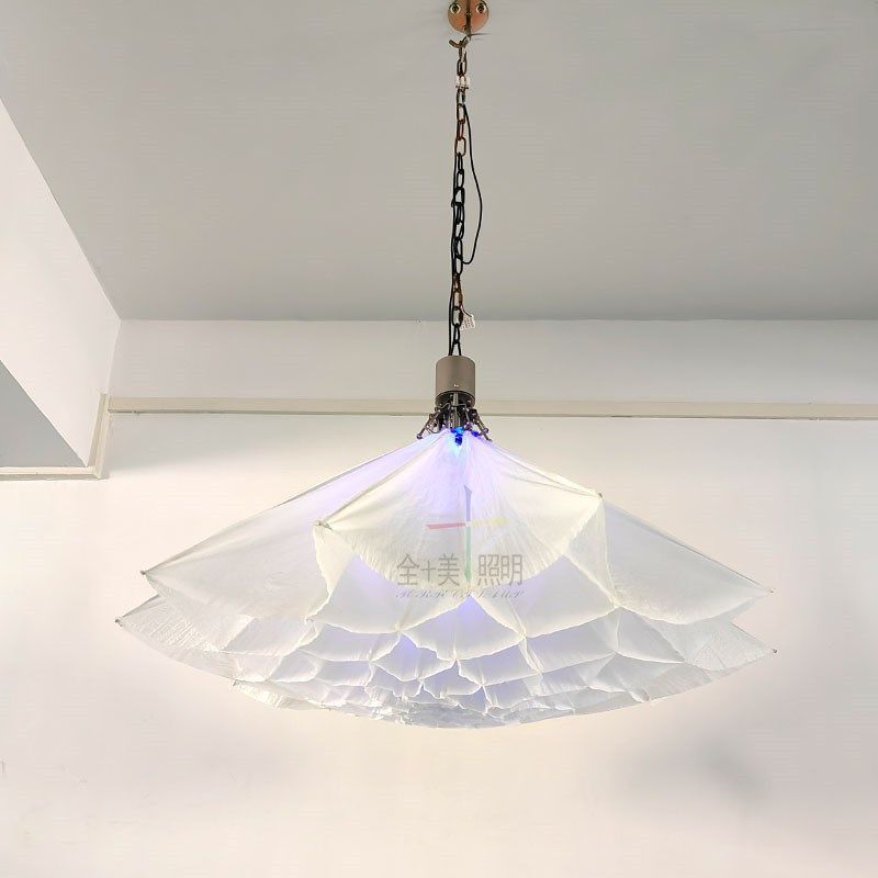 会开花的灯自动升降创意花灯艺术花瓣布艺吊灯酒店大堂装饰大厅灯,家装灯饰光源,酒店/宴会厅/餐饮吊灯,淘宝优惠券,粉丝福利购,淘宝优惠卷