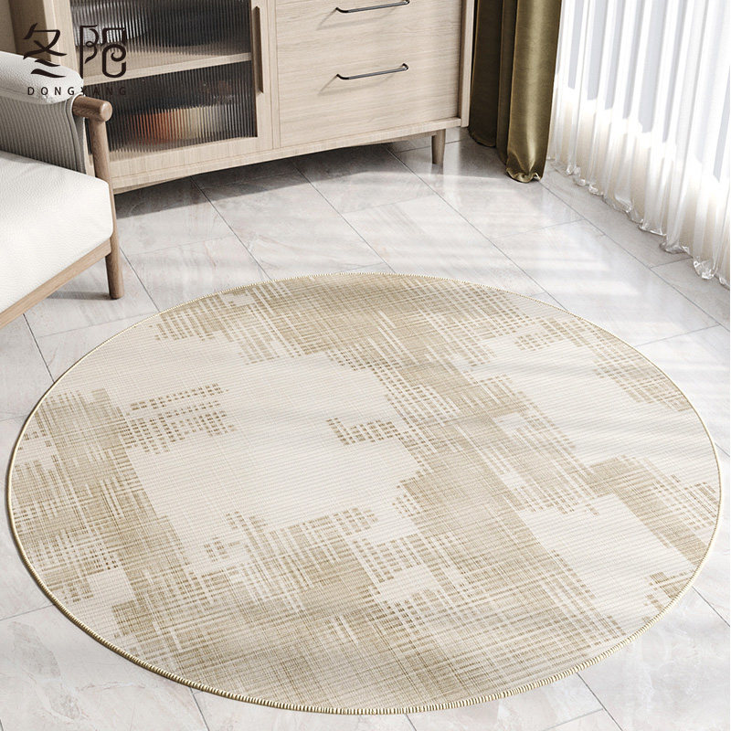 圆形地毯高级感客厅茶几椅子脚垫免洗加厚卧室书房电脑椅转椅地垫,居家布艺,转椅地垫,淘宝优惠券,粉丝福利购,淘宝优惠卷