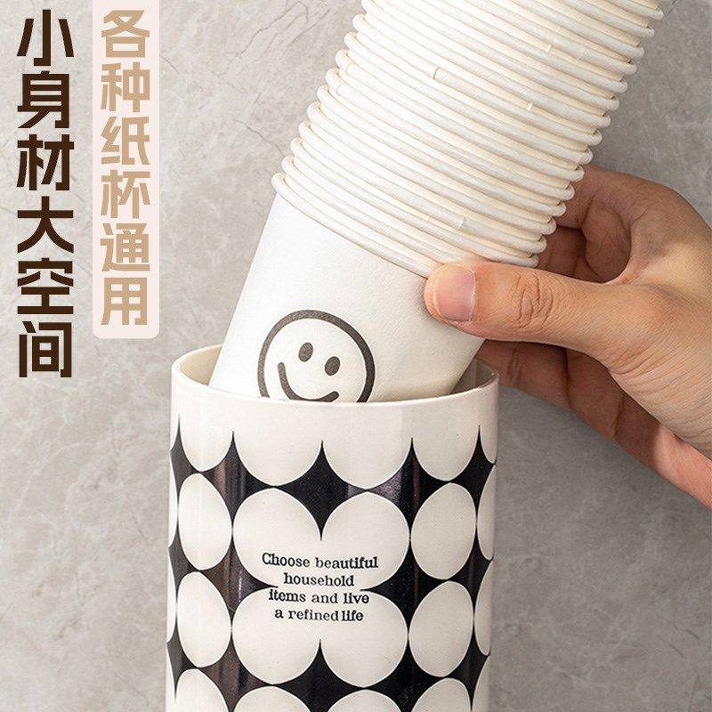 奶油风一次性杯子取杯器防尘纸杯架饮水机取杯架水杯茶包收纳架子,家庭/个人清洁工具,杯架,淘宝优惠券,粉丝福利购,淘宝优惠卷