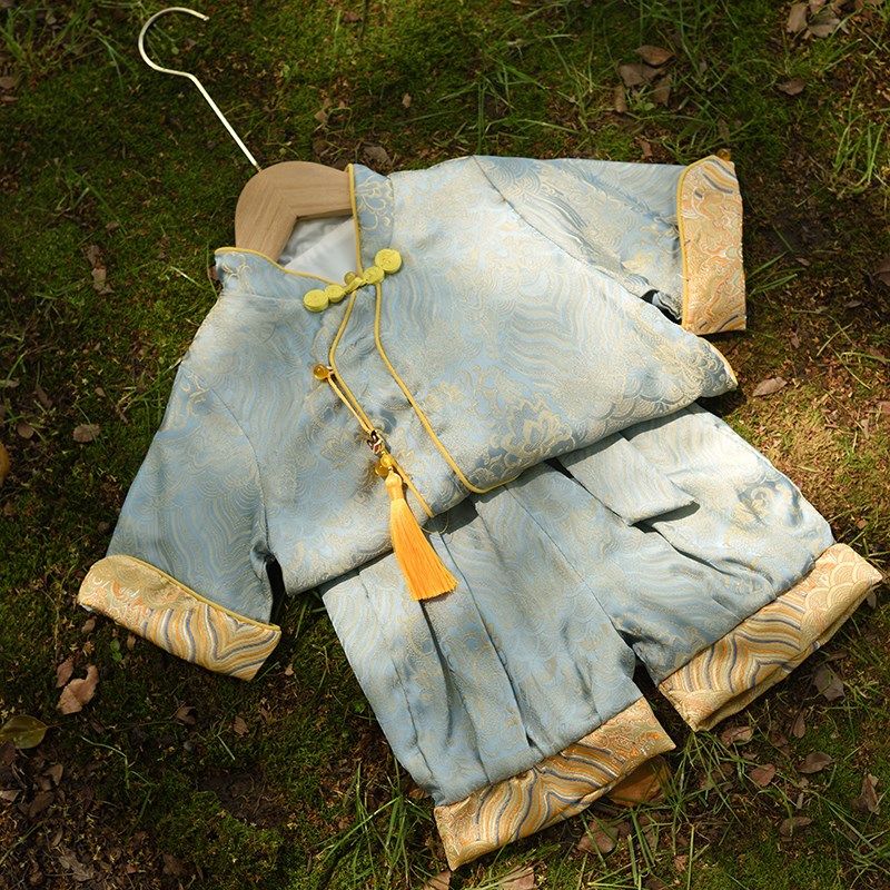 周岁礼服男宝宝抓周衣服新中式儿童洋气汉服套装婴儿生日夏款唐装,童装/婴儿装/亲子装,唐装,淘宝优惠券,粉丝福利购,淘宝优惠卷