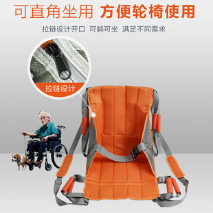 老人上下楼搬运垫辅助器轮椅搬运垫病人转移带软担架楼梯擡人神器