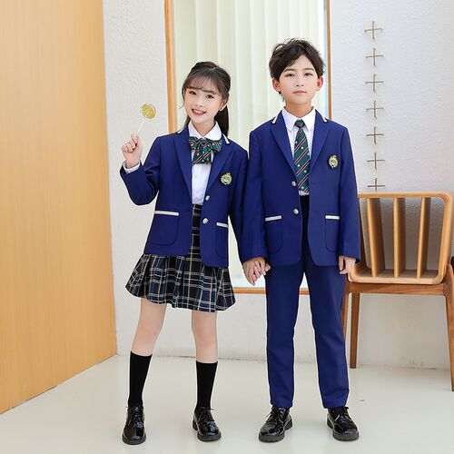 英伦风班服中小学生校服套装男女童西装幼儿园园服春秋装冬装礼服