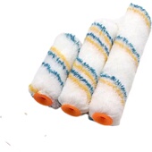 大拇指滚筒刷4寸6寸8寸滚芯油漆涂料滚筒乳胶漆滚子迷你滚筒船刷