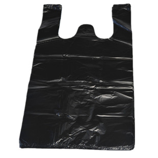 垃圾袋家用办公加厚背心式塑料袋中小大号手提式垃圾袋黑色方便袋