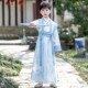 夏季 2024新款 古风国学服诗朗诵演出服 国风男童春秋款 儿童汉服唐装