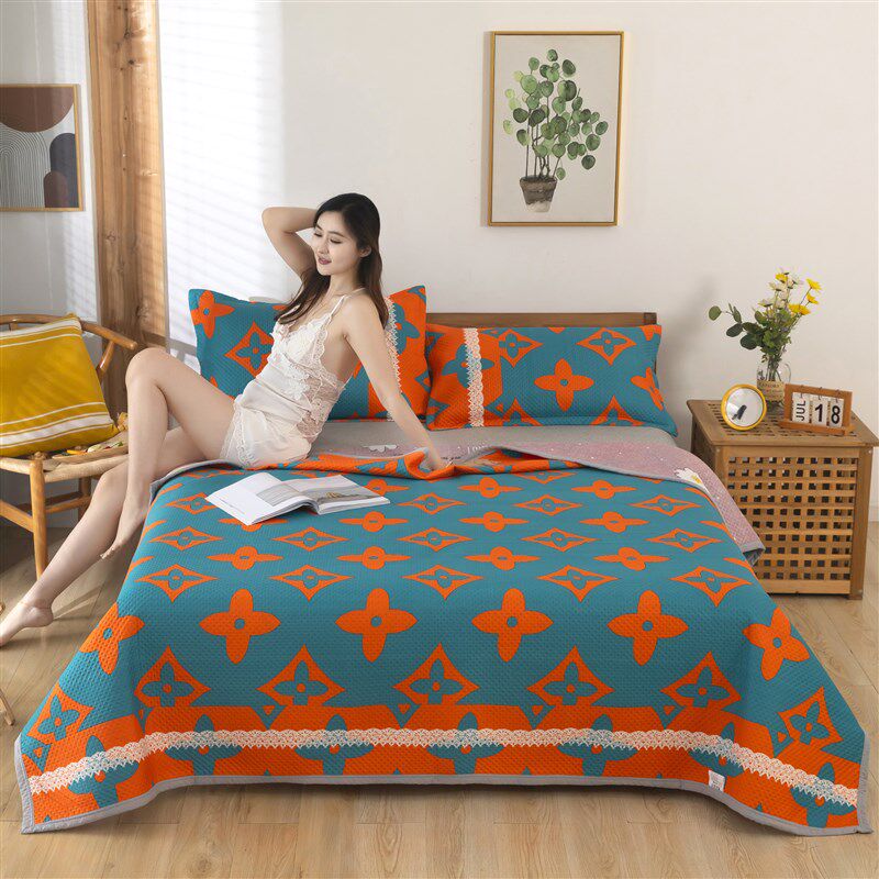四季通用床单单件水洗棉床盖防滑加厚双面两用毯子宿舍床单人夹棉,床上用品,床单,淘宝优惠券,粉丝福利购,淘宝优惠卷