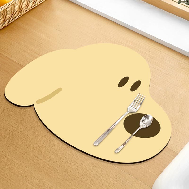 北欧风厨房台面吸水垫碗筷沥水垫桌面餐具干燥垫隔热杯垫防滑桌垫,居家布艺,厨房地垫,淘宝优惠券,粉丝福利购,淘宝优惠卷