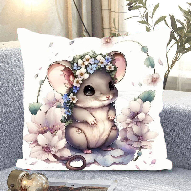 十二生肖属相虎兔十字绣抱枕2023新款线绣客厅沙发靠枕手工自己绣,居家布艺,十字绣套件,淘宝优惠券,粉丝福利购,淘宝优惠卷